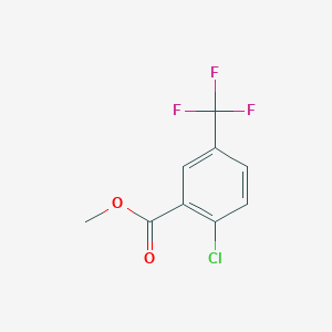 molecular formula C9H6ClF3O2 B3031347 Methyl 2-chloro-5-(trifluoromethyl)benzoate CAS No. 26107-79-9
