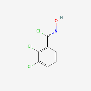 molecular formula C7H4Cl3NO B3031363 2,3-二氯-N-羟基苯甲酰亚胺酰氯 CAS No. 265130-17-4