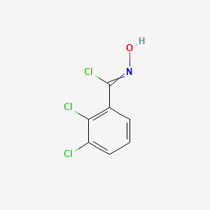 2,3-dichloro-N-hydroxybenzenecarboximidoyl chloride