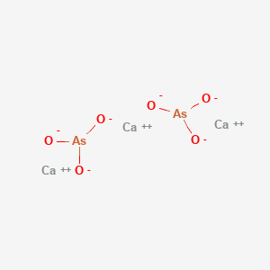 molecular formula As2Ca3O6 B3031367 Arsenious acid, calcium salt CAS No. 27152-57-4