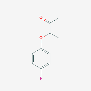 molecular formula C10H11FO2 B3031390 3-(4-氟苯氧基)-2-丁酮 CAS No. 30343-25-0