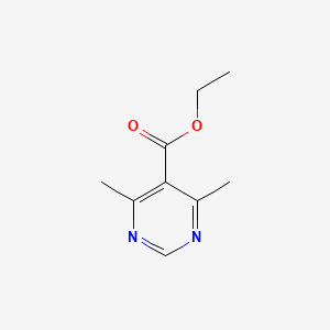 molecular formula C9H12N2O2 B3031394 Ethyl 4,6-dimethylpyrimidine-5-carboxylate CAS No. 305794-79-0