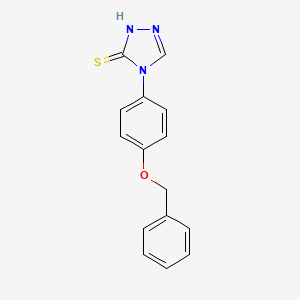 4-[4-(Benzyloxy)phenyl]-4H-1,2,4-triazole-3-thiol