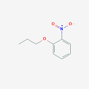 molecular formula C9H11NO3 B3031403 1-Nitro-2-propoxybenzene CAS No. 3079-53-6