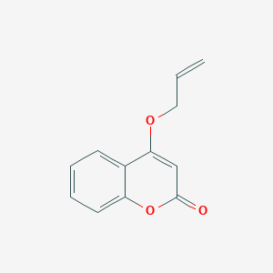 molecular formula C12H10O3 B3031407 4-Allyloxycoumarin CAS No. 31005-07-9