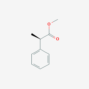 molecular formula C10H12O2 B3031429 (R)-Methyl 2-phenylpropanoate CAS No. 34083-55-1