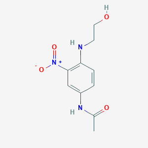 N-{4-[(2-hydroxyethyl)amino]-3-nitrophenyl}acetamide