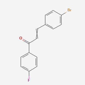 3-(4-Bromophenyl)-1-(4-fluorophenyl)prop-2-en-1-one