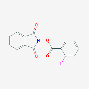 molecular formula C15H8INO4 B303145 2-[(2-iodobenzoyl)oxy]-1H-isoindole-1,3(2H)-dione 