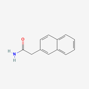 molecular formula C12H11NO B3031455 2-Naphthaleneacetamide CAS No. 36660-46-5