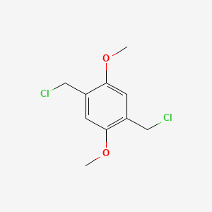 molecular formula C10H12Cl2O2 B3031465 1,4-Bis(chloromethyl)-2,5-dimethoxybenzene CAS No. 3752-97-4