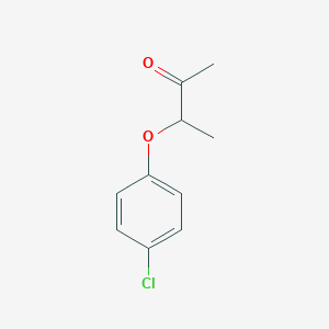 molecular formula C10H11ClO2 B3031470 3-(4-氯苯氧基)-2-丁酮 CAS No. 3782-11-4