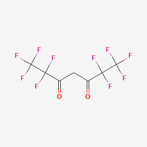 molecular formula C7H2F10O2 B3031473 1,1,1,2,2,6,6,7,7,7-Decafluoroheptane-3,5-dione CAS No. 38007-33-9