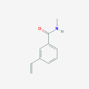 molecular formula C10H11NO B3031476 3-乙烯基-N-甲基苯甲酰胺 CAS No. 38499-16-0