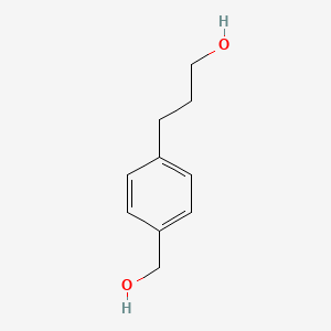 molecular formula C10H14O2 B3031477 3-(4-Hydroxymethyl-phenyl)-propan-1-OL CAS No. 38628-53-4