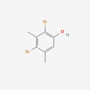 molecular formula C8H8Br2O B3031478 2,4-二溴-3,5-二甲基苯酚 CAS No. 38730-39-1