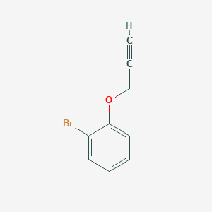 molecular formula C9H7BrO B3031479 1-Bromo-2-(prop-2-yn-1-yloxy)benzene CAS No. 38770-76-2