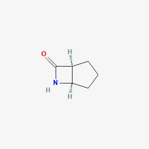 molecular formula C6H9NO B3031483 cis-6-Azabicyclo[3.2.0]heptan-7-one CAS No. 39155-95-8