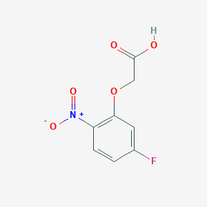molecular formula C8H6FNO5 B3031488 (5-Fluoro-2-nitrophenoxy)acetic acid CAS No. 396-03-2