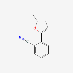 molecular formula C12H9NO B3031492 2-(5-Methyl-2-furyl)benzonitrile CAS No. 400751-12-4