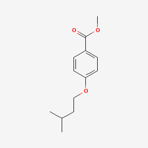 molecular formula C13H18O3 B3031503 Methyl 4-(isopentyloxy)benzenecarboxylate CAS No. 408340-71-6