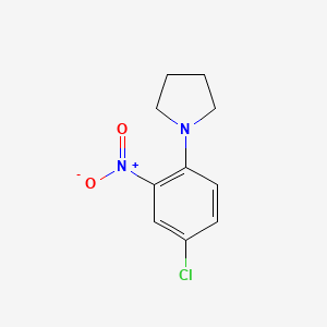 1-(4-Chloro-2-nitrophenyl)pyrrolidine