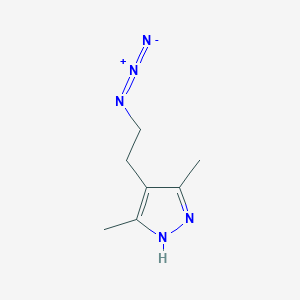 molecular formula C7H11N5 B3031513 4-(2-azidoethyl)-3,5-dimethyl-1H-pyrazole CAS No. 423176-40-3