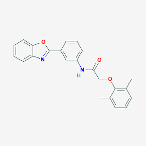 N-[3-(1,3-benzoxazol-2-yl)phenyl]-2-(2,6-dimethylphenoxy)acetamide