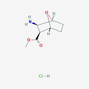 methyl diexo-3-Amino-7-oxa-bicyclo[2.2.1]heptane-2-carboxylate hydrochloride