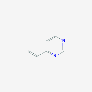 molecular formula C6H6N2 B3031536 4-Vinylpyrimidine CAS No. 45588-69-0