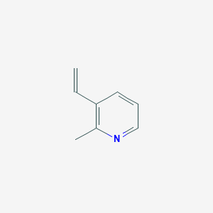 molecular formula C8H9N B3031537 3-Ethenyl-2-methylpyridine CAS No. 45659-55-0