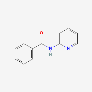 molecular formula C12H10N2O B3031538 N-(pyridin-2-yl)benzamide CAS No. 4589-12-2