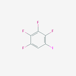 molecular formula C6HF4I B3031565 1,2,3,4-Tetrafluoro-5-iodobenzene CAS No. 5121-89-1