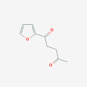 molecular formula C9H10O3 B3031579 1-(Furan-2-yl)pentane-1,4-dione CAS No. 52786-29-5