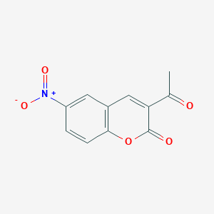 3-Acetyl-6-nitrochromen-2-one