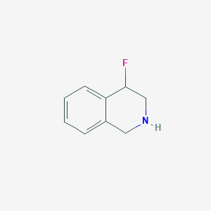 molecular formula C9H10FN B3031586 4-Fluoro-1,2,3,4-tetrahydroisoquinoline CAS No. 537033-79-7