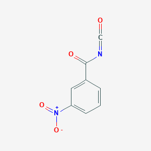 molecular formula C8H4N2O4 B3031629 3-硝基苯甲酰异氰酸酯 CAS No. 5843-49-2