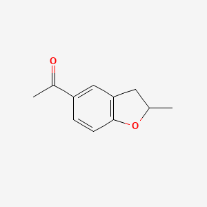 B3031631 5-Acetyl-2-methylcoumaran CAS No. 58621-51-5