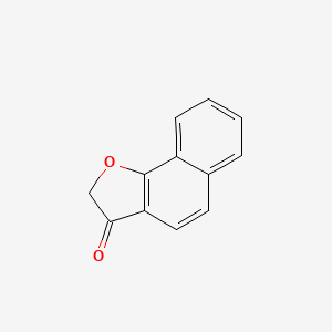 molecular formula C12H8O2 B3031632 萘并[1,2-b]呋喃-3(2H)-酮 CAS No. 58645-78-6