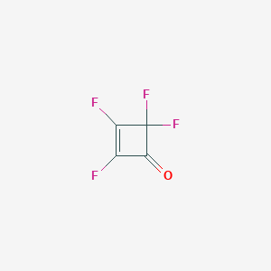 molecular formula C4F4O B3031648 2,3,4,4-Tetrafluorocyclobut-2-en-1-one CAS No. 60838-92-8