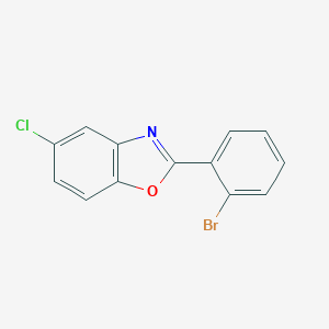 molecular formula C13H7BrClNO B303165 2-(2-Bromophenyl)-5-chloro-1,3-benzoxazole 