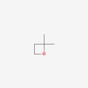 molecular formula C5H10O B3031686 2,2-二甲基氧杂环丁烷 CAS No. 6245-99-4