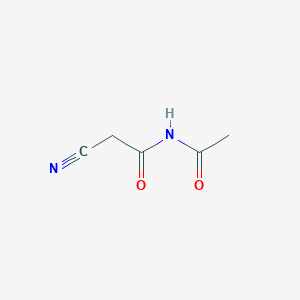 molecular formula C5H6N2O2 B3031693 n-Acetyl-2-cyanoacetamide CAS No. 6275-83-8