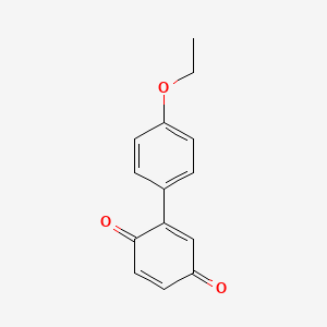 p-Benzoquinone, (p-ethoxyphenyl)-