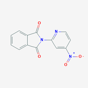 molecular formula C13H7N3O4 B303171 2-(4-硝基-2-吡啶基)异吲哚-1,3-二酮 