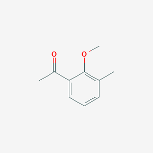 molecular formula C10H12O2 B3031710 1-(2-Methoxy-3-methylphenyl)ethanone CAS No. 6342-75-2