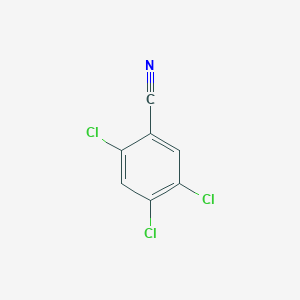 molecular formula C7H2Cl3N B3031744 2,4,5-三氯苯甲腈 CAS No. 6575-04-8