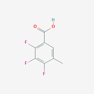 molecular formula C8H5F3O2 B3031745 2,3,4-三氟-5-甲基苯甲酸 CAS No. 65829-28-9