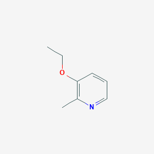 molecular formula C8H11NO B3031753 3-Ethoxy-2-methylpyridine CAS No. 6652-01-3