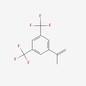 molecular formula C11H8F6 B3031756 1-Isopropenyl-3,5-di(trifluoromethyl)benzene CAS No. 66875-48-7